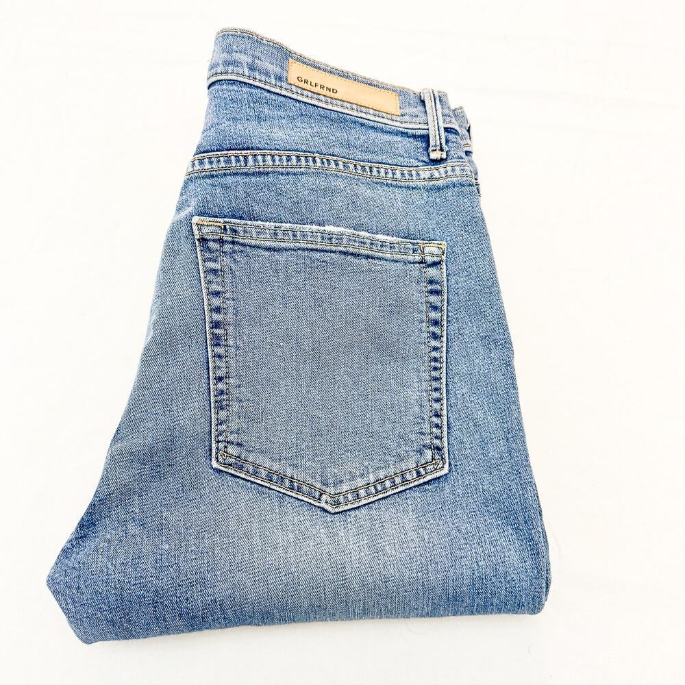 Grlfrnd Kendall Heart Of Glass Zip Fly Denim Jeans 29 Petite